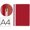 Classificador A4 com Ferragem Capa Transp. PP Vermelho - 1 Unidade