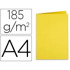 Classificador A4 Sem Ferragem 180grs Cartolina Amarelo 50 Unidades