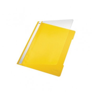 Classificador A4 com Ferragem Capa Transparente PP 4191 Amarelo Leitz