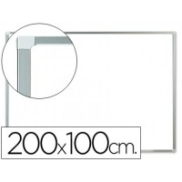 Quadro Branco Laminado 200x100cm com caixilho alumínio