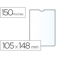 Bolsa Plástica 148x105mm 150 Microns PVC 25 Unid. Q-Connect 
