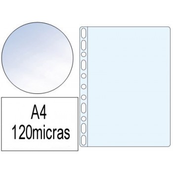 Bolsa Catálogo A4 120 Microns Cristal 100 Unidades