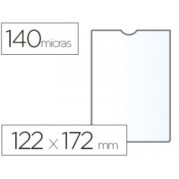 Bolsa Plástica 122x172mm 140 Microns PVC 100 Unidades Esselte