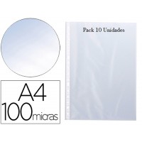 Bolsa Catálogo A4 100 Microns Cristal 10 Unidades