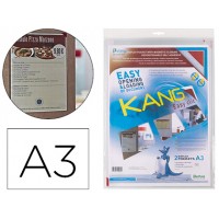 Bolsa Tarifold Kang Easy Clic Adesiva Removivel A3 Esquina Magnética 2 Un.
