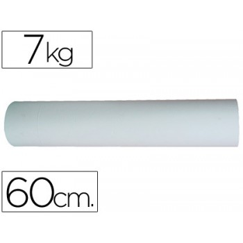 Papel branco em bobine 62cm 7kg