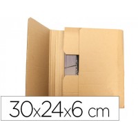 Caixa Para Embalagem - Livro 30X24X6cm Q-Connect 5 Unidades