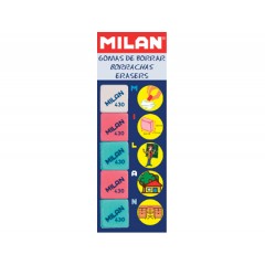 Borracha Milan 430 - 5 Unidades