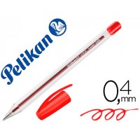 Esferográfica Pelikan Stick Super Soft Vermelha Caixa 50 Unidades