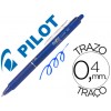 Esferográfica Replay Clicker Pilot Frixion Azul 12 Unidades