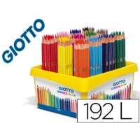 Lápis de Cor Giotto Pack Escolar 192 Unidades