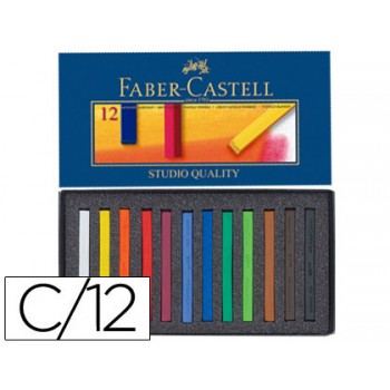 Lápis Pastel Faber Castell 12 Cores