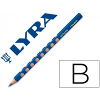 Lápis Grafite B Lyra Groove Triangular 4,25mm 12 Unidades