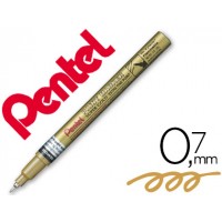 Marcador Pentel 0.7 Mfp10-X Permanente Brilhante Dourado 12 Unid.