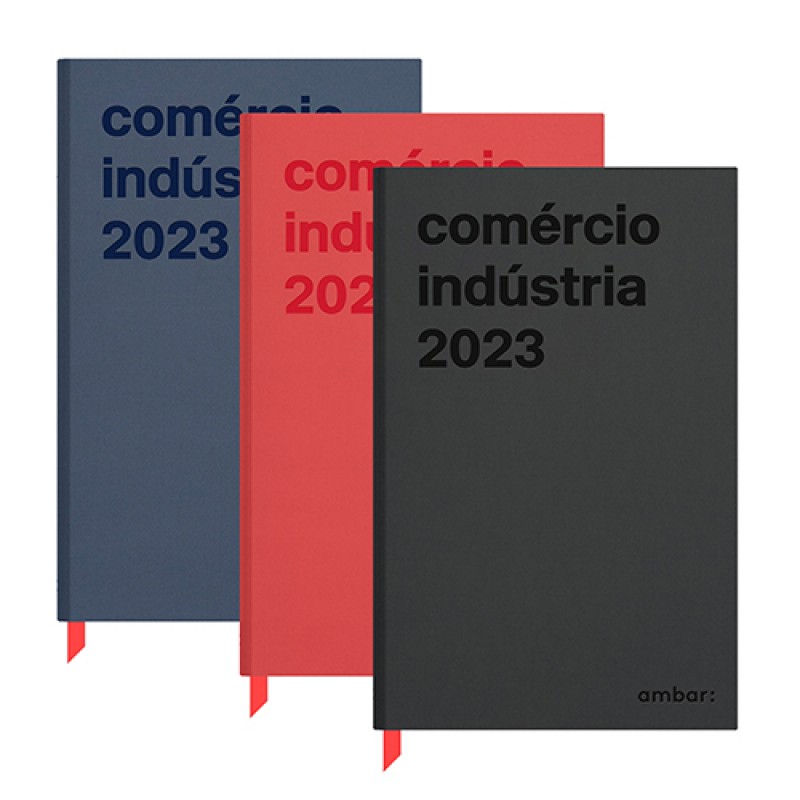 Agenda Comercial e Industrial 2023 185X290mm Ambar