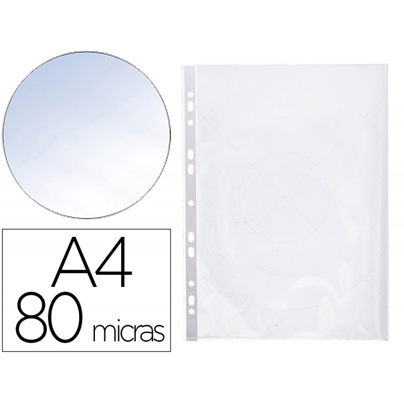 Bolsa Catálogo A4 80 Microns Cristal Abertura Sup. e Lateral 25 Und