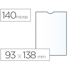 Bolsa Plástica 93x138mm 140 Microns PVC 100 Unid. Esselte