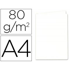 Classificador A4 Cartolina 80grs Branca 100 Unidades