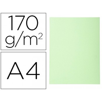 Classificador A4 Cartolina 170 grs Reciclada Verde Claro 100 Unidades