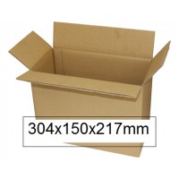 Caixa Para Embalagem Americana Cartão Duplo 30,4x15x21,7cm 12 Unidades