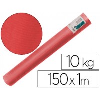 Papel kraft Verge Bobina 10 kg Vermelho 100cmx150metros