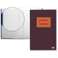 Livro Actas 220x315mm 100 Folhas Numeradas Liderpapel