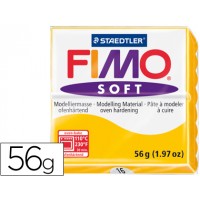 Pasta Modelar Fimo Soft 56gr Amarelo Staedtler