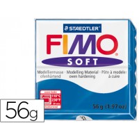 Pasta Modelar Fimo Soft 56gr Azul Staedtler