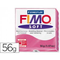 Pasta Modelar Fimo Soft 56gr Rosa Staedtler