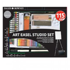 Kit Pinturas Complete Art Easel Studio Set 115 Unidades