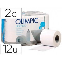 Papel Higiénico Olimpic Pack 12 Rolos de 2 Folhas