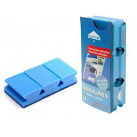 Esponja Esfregão Azul Bicapa Pack 3 Unidades