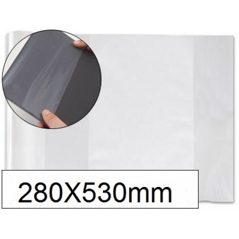 Capa Plástica Para Livro Ajustável 280x530mm R:12572 - 1 Unidade