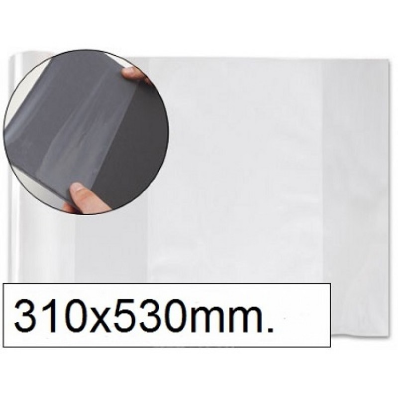 Capa Plástica Para Livro Ajustável 310x530mm R:12575 - 1 Unidade