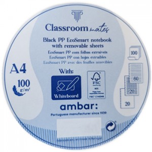 Caderno Inteligente Ambar EcoSmart A4 100gr 100Fls Azul Cobalt