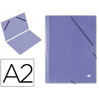 Capa A2 Com Elásticos Cartão Compacto Azul