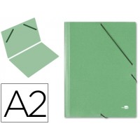 Capa A2 Com Elásticos Cartão Compacto Verde
