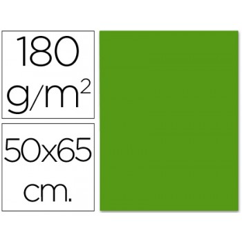 Cartolina 50X65cm 180Grs Verde Natal 25 Unidades
