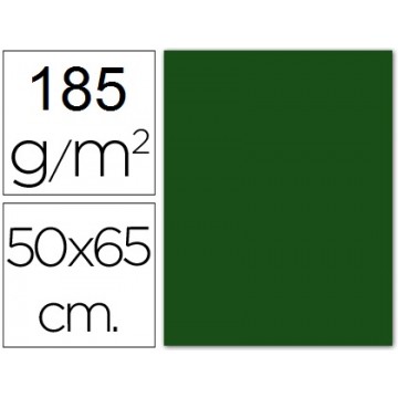 Cartolina 50X65cm 185Grs Verde Escuro Iris Canson 25 Unidades