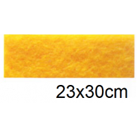 Feltro 23X30Cm Amarelo 2mm Pack 10 Unidades