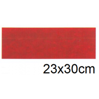 Feltro 23X30Cm Vermelho 2mm Pack 10 Unidades