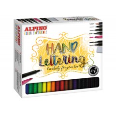 Conjunto Caligrafia Lettering Color Experience Alpino