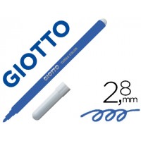 Marcador Giotto Turbo Color Unicolor Azul Escuro Caixa 12 Unidades