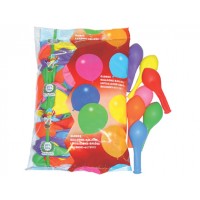Balões Redondos Latex Cores Sortidas 100 Unidades