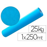Papel Bobine Kraft Azul Liso 100cmx250mts 25Kg Fabrisa