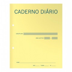 Caderno A5 Diário Liceal 40 Folhas Xadrez
