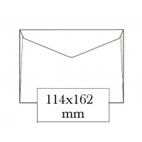 Envelope 114x162mm Branco C6 Pala Bico Caixa 500 Unidades