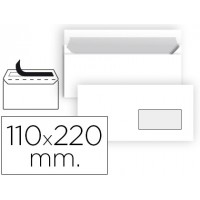 Envelope 110x220mm Branco DL Com Janela 90grs Caixa 500 Unid.
