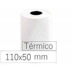 Rolo Papel Térmico 110x50x11 Branco 10 Unidades