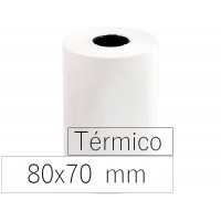 Rolo Papel Térmico 80x70x11 Branco 10 Unidades